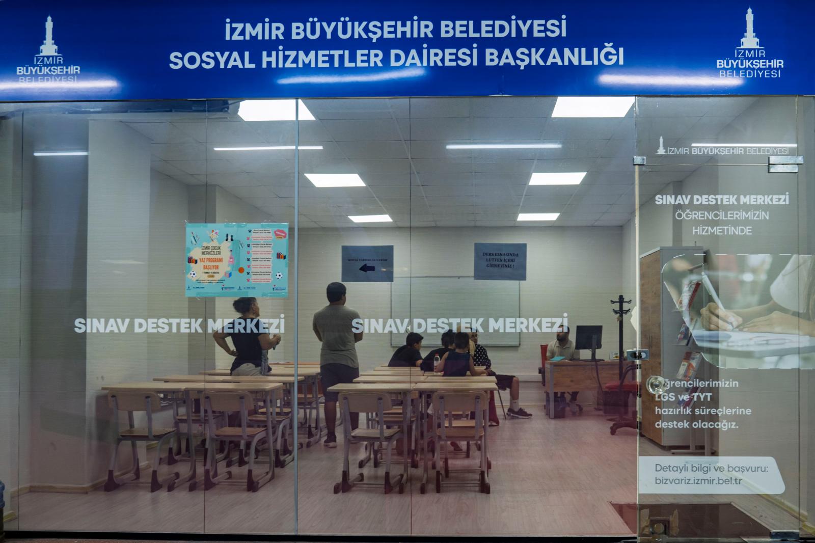 İzmir Büyükşehir Belediyesi Sınav Destek Merkezi, uzman rehberlerle LGS ve