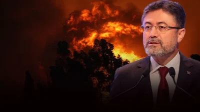 Tarım ve Orman Bakanı İbrahim Yumaklı, Urla’daki orman yangınının kontrol