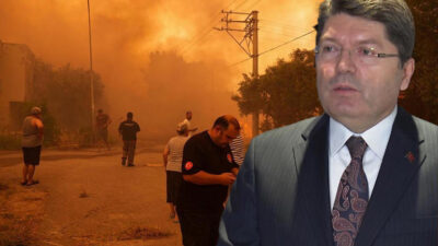 Adalet Bakanı Yılmaz Tunç, Türkiye genelindeki orman yangınlarıyla ilgili 168