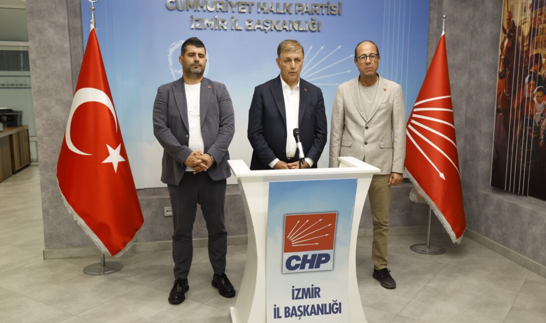İzmir Büyükşehir Belediye Başkanı Dr. Cemil Tugay, CHP İzmir İl