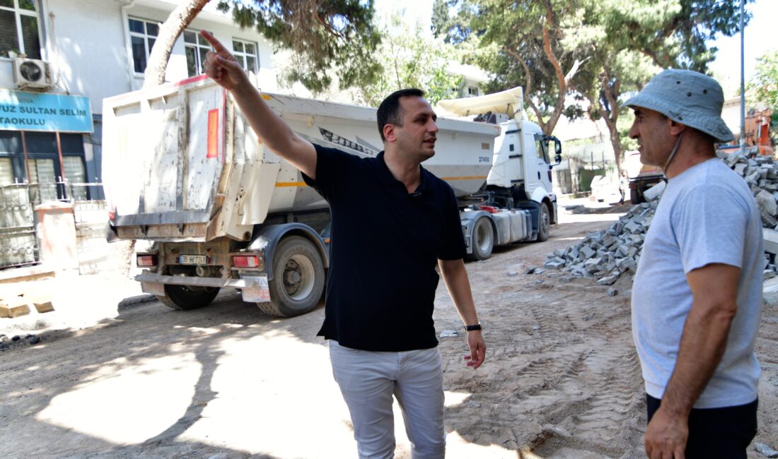 Bornova Belediyesi, Küçükpark ile Büyükpark arasında yer alan 159 Sokak’ta