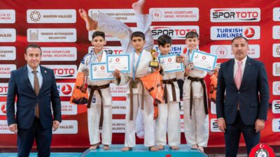 Mardin’deki Minikler Türkiye Judo Şampiyonası’nda Karşıyaka’dan 5 sporcu milli formayı