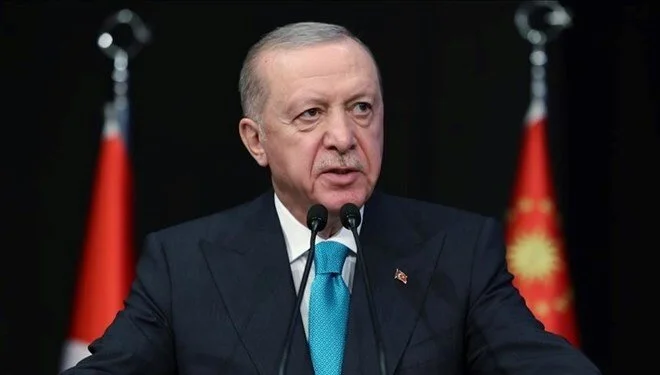 Cumhurbaşkanı Erdoğan, Beştepe'deki kabine toplantısının ardından açıklamalarda bulundu.
