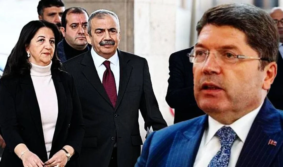 Adalet Bakanı Yılmaz Tunç, çarşamba günü saat 11.00'da DEM Parti