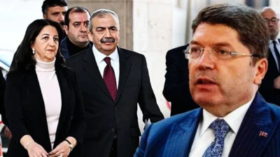 Adalet Bakanı Yılmaz Tunç, çarşamba günü saat 11.00'da DEM Parti