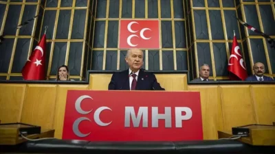 MHP Genel Başkanı Devlet Bahçeli, partisinin grup toplantısında yayımlanan bir