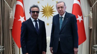 Cumhurbaşkanı Erdoğan, Fenerbahçe ile sponsorluk anlaşması yapan Chobani’nin kurucusu Hamdi