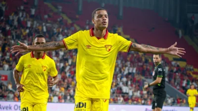 Göztepe, hazırlık maçında Süper Lig ekibi Antalyaspor’u yeni transferini Janderson