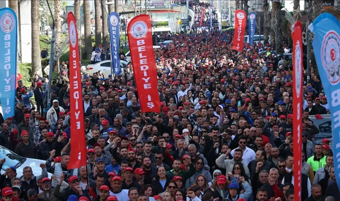 Belediye Başkanı Tugay ile bin 30 işçi karşı karşıya. Sendika