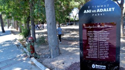 Bornova Belediyesi, Sivas Katliamı’nın 32. yılında Kazım Dirik Mahallesi’nde “2