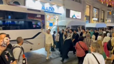 "Muhammed peygamber karikatürü" iddiasıyla soruşturma başlatılan ve binası saldırıya uğrayan