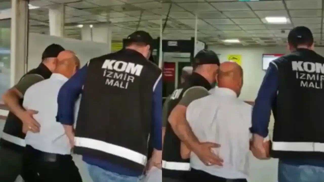 CHP'li eski başkan emniyete götürülürken görüntülendi: 1,5 milyar liralık operasyonda