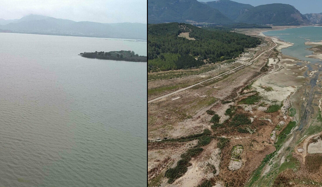 İzmir'in can damarı Tahtalı Barajı'nda su seviyesi yüzde 10,79'a düştü.