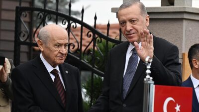 Cumhurbaşkanı Recep Tayyip Erdoğan, MHP Genel Başkanı Devlet Bahçeli’yi Cumhurbaşkanlığı