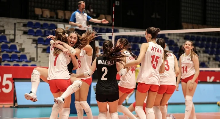 U16 (16 Yaş Altı) Kız Milli Voleybol Takımı, Avrupa şampiyonasında