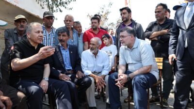 İçişleri Bakanı Ali Yerlikaya, İzmir Ödemiş'teki orman yangını felaketinin ardından