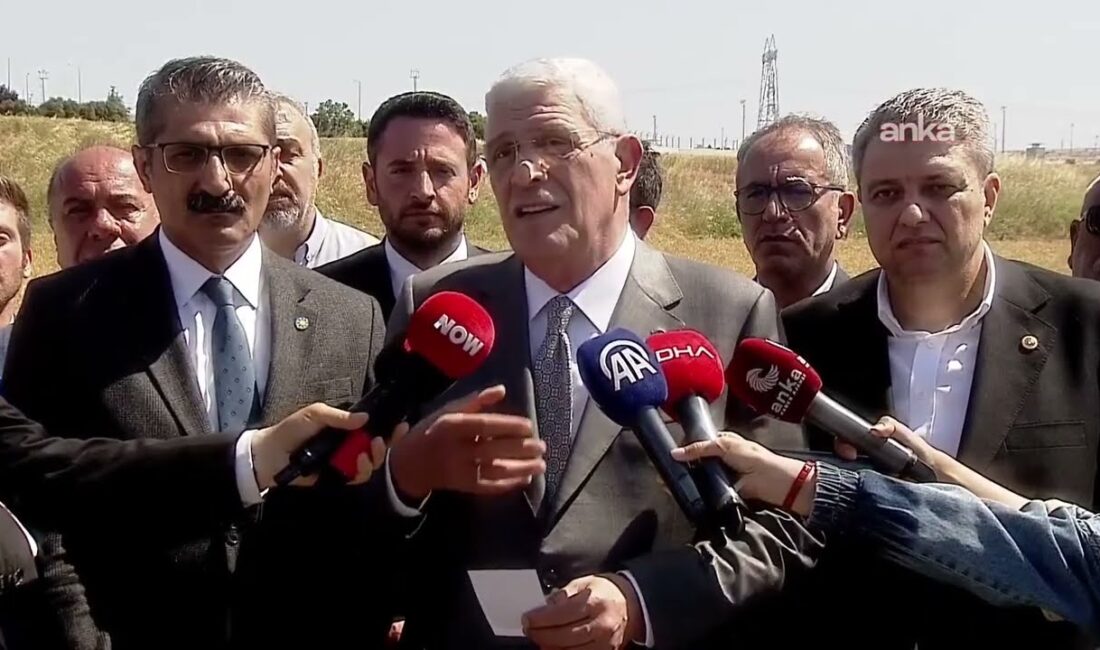 İYİ Parti Genel Başkanı Müsavat Dervişoğlu, Silivri Cezaevi’nde tutuklu bulunan