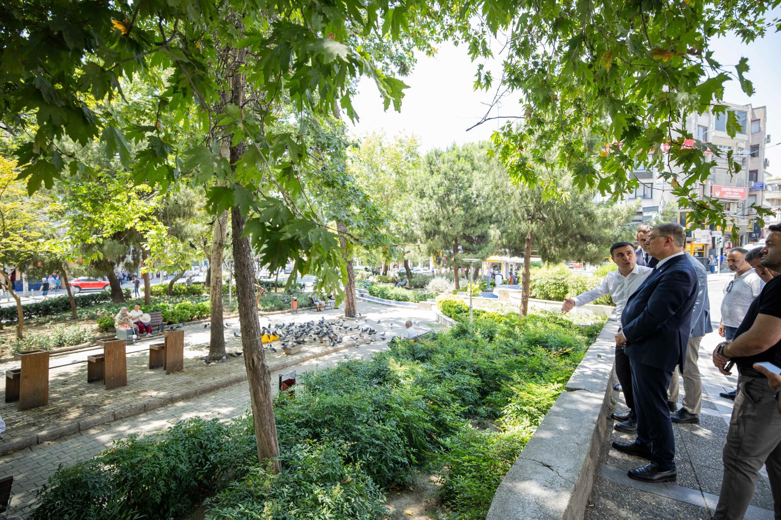 İzmir Büyükşehir Belediyesi Buca Şirinyer’de yer alan Beyazıt Aykut Parkı’nda