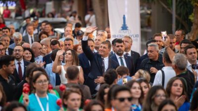 94. kez kapılarını açan İEF açılışında konuşan İzmir Büyükşehir Belediye