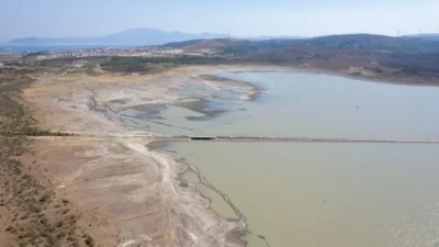 Kutlu Aktaş Barajı’ndaki su seviyesi kritik seviyeye düşünce, planlanan 7