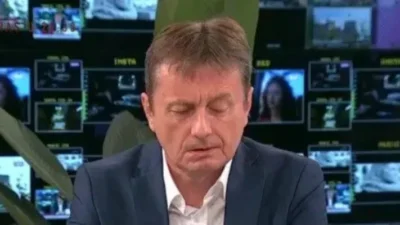 Kamu Yatırımları Bakanı Darko Glisic, katıldığı televizyon programında fenalaşarak hastaneye