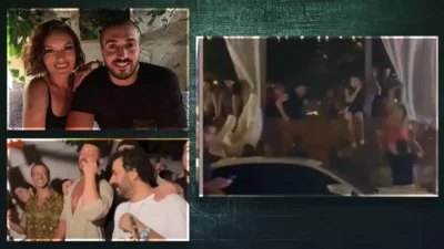 İzmir'in Çeşme ilçesi Alaçatı Mahallesi’nde bulunan bir eğlence mekanında çıkan