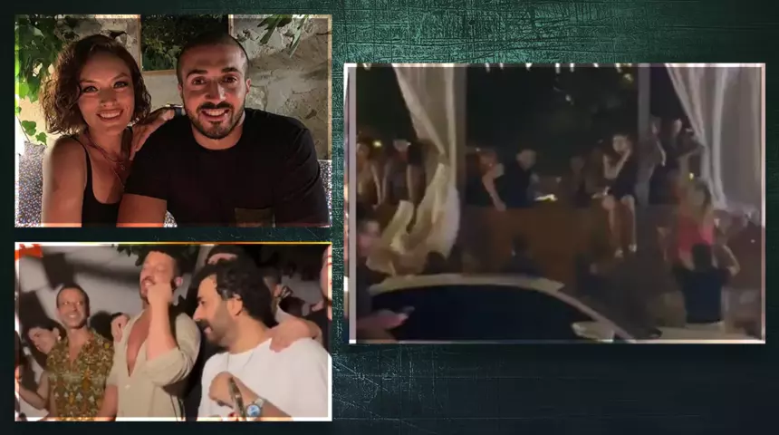 İzmir'in Çeşme ilçesi Alaçatı Mahallesi’nde bulunan bir eğlence mekanında çıkan