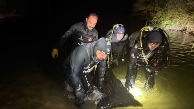 İzmir İtfaiyesi dalgıçları Bayındır’da boğulma vakasına müdahale etti