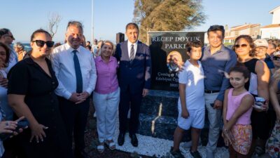 İzmir Büyükşehir Belediye Başkanı Dr. Cemil Tugay, Urla’nın Çamlıçay Mahallesi’nin