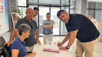 CHP İzmir İl Başkanvekili Barış Özdemir, mahalle delege seçimlerini “demokrasi