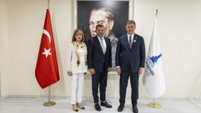 İzmir Büyükşehir Belediye Başkanı Dr. Cemil Tugay, Bosna-Hersek Büyükelçisi Mirsada