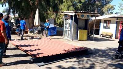 İzmir Büyükşehir Belediyesi Buca Şirinyer Parkı’nda işgalci durumdaki 10 işletmeden