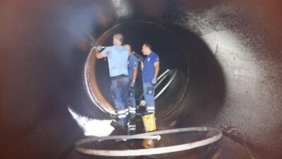 İZSU Genel Müdürlüğü, Menemen Yahşelli’den kente su taşıyan ana isale