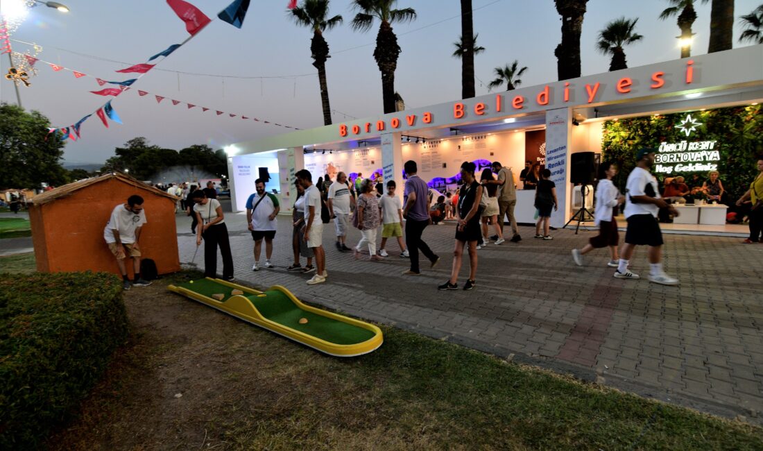 Bornova Belediyesi, bu yıl 94. kez kapılarını açan İzmir Enternasyonal