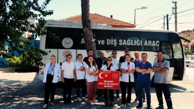 Diş sağlığı hizmetini vatandaşın ayağına getiren “İşimiz Dişleriniz” projesi, her