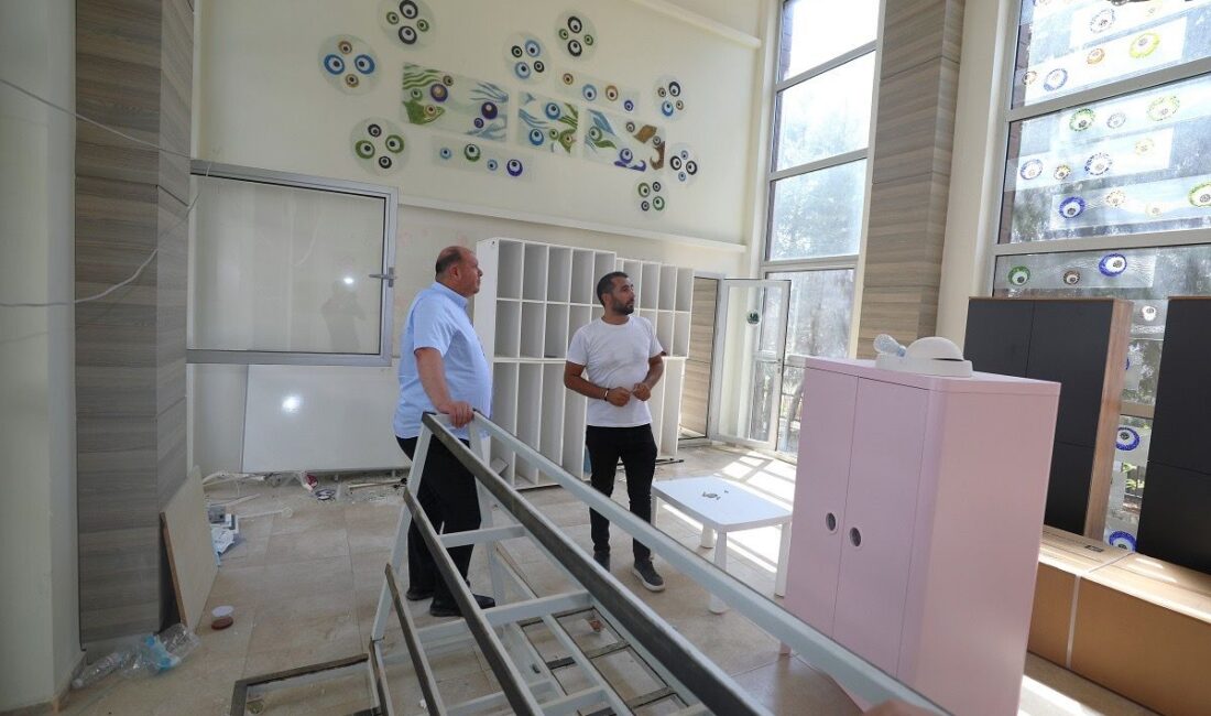 Menderes Belediyesi, engelsiz çocuk evi ve yeni hizmet alanlarıyla engelli