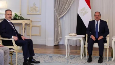 Dışişleri Bakanı Hakan Fidan, Mısır Cumhurbaşkanı Sisi ile Gazze ve