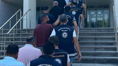 Muğla'nın Bodrum ilçesinde Yunan adalarına geçmeye çalışan 23 kaçak göçmen