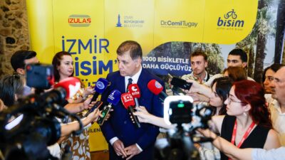 İzmir Büyükşehir Belediye Başkanı Cemil Tugay, Harmandalı tesisinin kapanmasının ardından