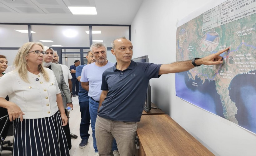 Karareis Barajı’ndan verilen suyun depolara ulaşmaması, İzmir Büyükşehir Belediye Başkanı