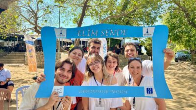 İzmir Büyükşehir Belediyesi’nin “Değişim ve Dönüşüm Kampı” gençleri doğanın kalbinde