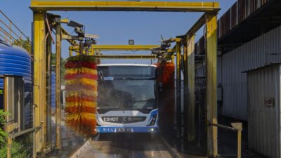 İzmir Büyükşehir Belediyesi ESHOT Genel Müdürlüğü, otobüs yıkamada kullanılan suyu