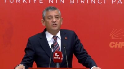 CHP Genel Başkanı Özgür Özel, “AK Parti’ye hediyem olacak” sözleriyle