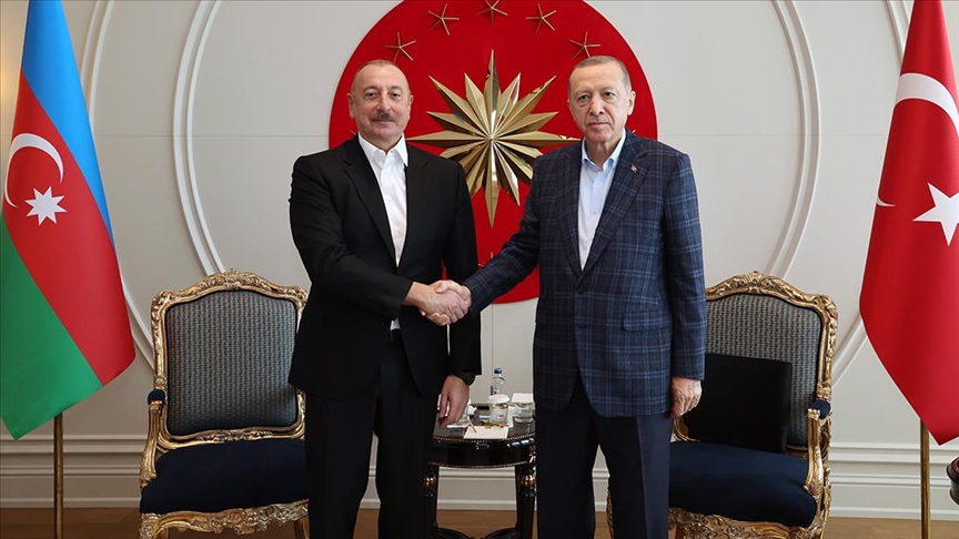 Cumhurbaşkanı Erdoğan, Azerbaycan Cumhurbaşkanı Aliyev ile yaptığı telefon görüşmesinde, Ermenistan-Azerbaycan