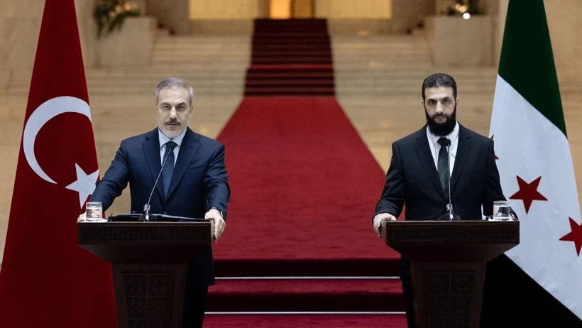 Bakan Fidan, Suriye Cumhurbaşkanı Şara ile terörle mücadele ve yeniden