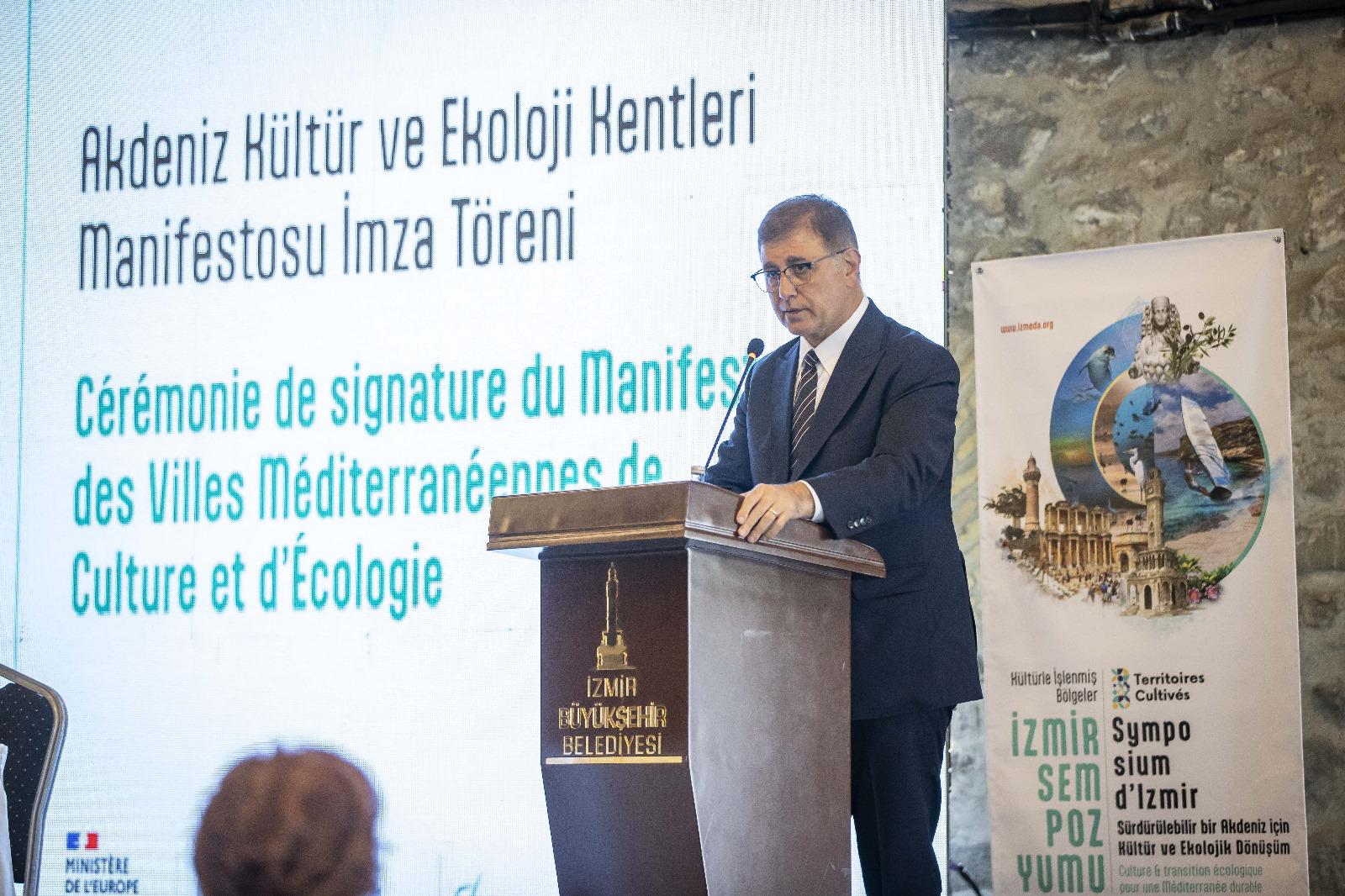 Tarihi Manifesto İmzalandı / Başkan Tugay: "Ortak evimiz Akdeniz’i birlikte koruyacağız"