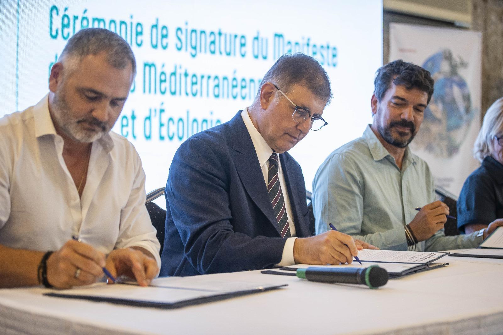 Tarihi Manifesto İmzalandı / Başkan Tugay: "Ortak evimiz Akdeniz’i birlikte koruyacağız"