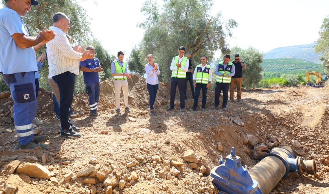 İzmir Büyükşehir Belediyesi İZSU Genel Müdürlüğü, Selçuk ilçesinde yürüttüğü içme