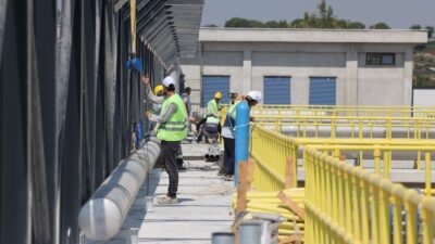 İzmir Büyükşehir Belediyesi’nin 450 milyon liralık yatırımıyla Torbalı Ayrancılar-Yazıbaşı Atıksu