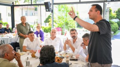 Bornova Belediyesi Sanayi Meclisi, Dramalılar Köşkü’nde esnaf odaları ve sanayi